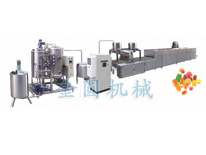 乐山市软糖生产线剥皮软糖浇注机 - 价格